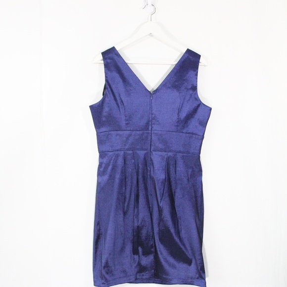 Calvin Klein Elegant Dress Women sz 12 Formal wear wedding blue NYE holiday - Picture 3 of 8